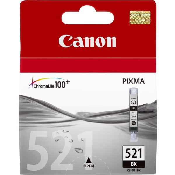 Canon CLI521 Cartouche Noir Inkjet Marque Originale 2933B001