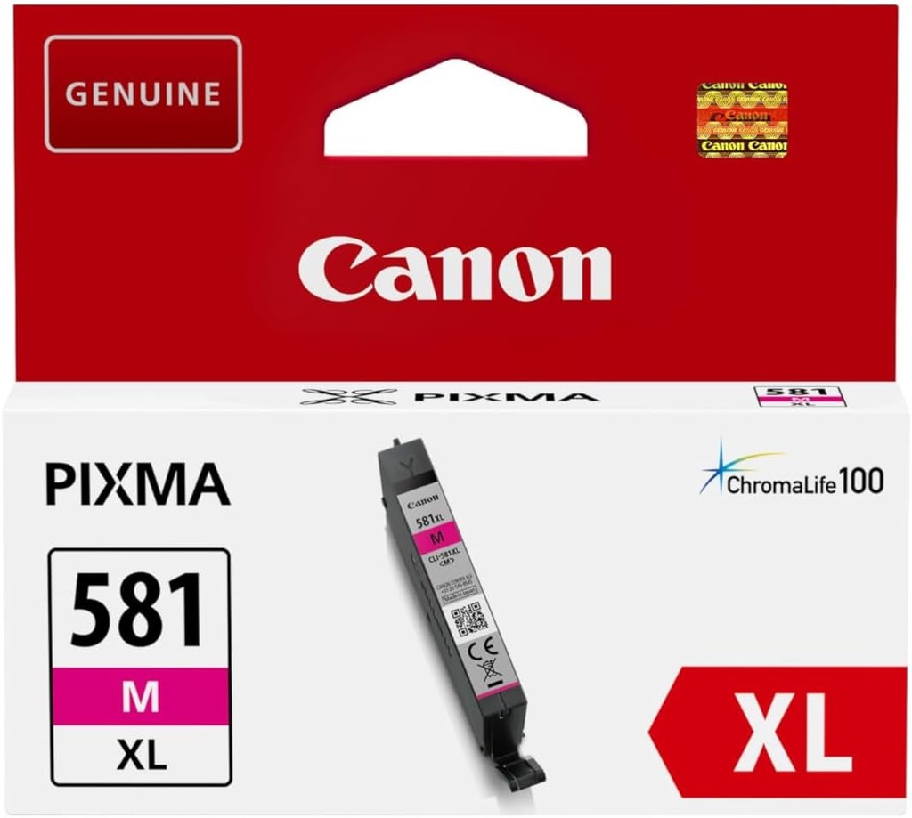 Canon CLI581XL Cartouche Magenta Inkjet Marque Originale 2050C001