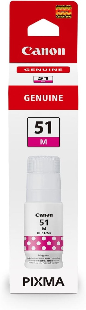 Canon GI51 Flacon Magenta Inkjet Marque Originale GI51M 4547C001