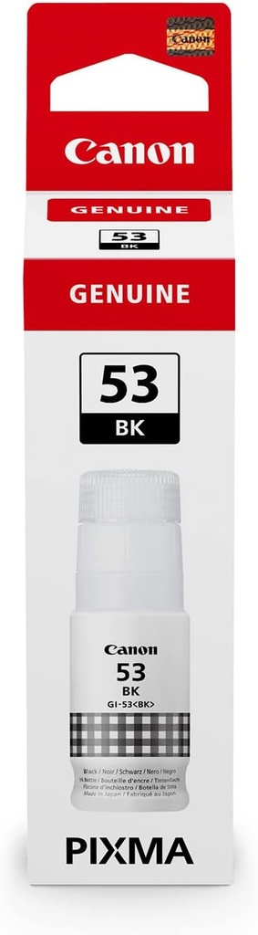 Canon GI53 Flacon Noir Inkjet Marque Originale GI53BK 4699C001