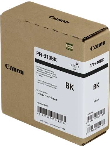 Canon PFI310 Cartouche Noir Inkjet Marque Originale 2359C001