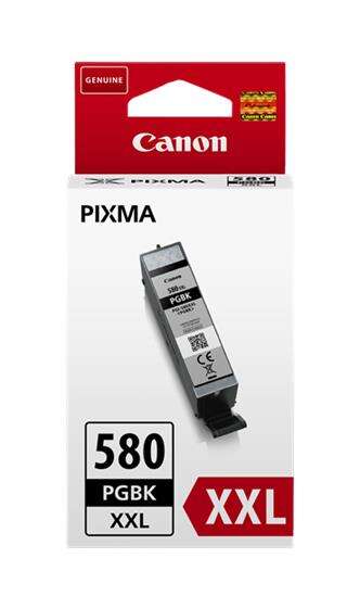 Canon PGI580XXL Cartouche Noir Inkjet Pigment Marque Originale 1970C001