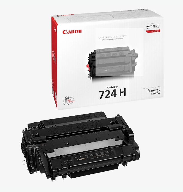 Canon 724H Toner Noir Marque Originale 3482B002