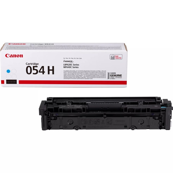 Canon 054H Toner Cyan Marque Originale 3027C002