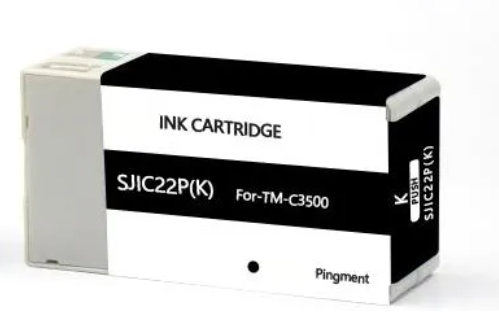 Epson SJIC22P Noir Cartouche Inkjet Pigment Compatible PRO C33S020601 SJIC22P(K)