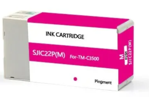Epson SJIC22P Magenta Cartouche Inkjet Pigment Compatible PRO C33S020603 SJIC22P(M)