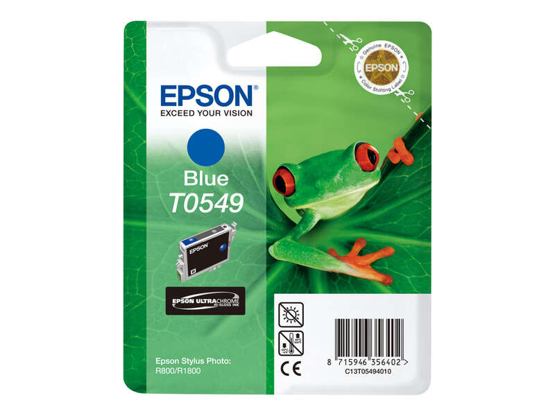 Epson T0549 Bleu Cartouche Inkjet Marque Originale C13T05494010