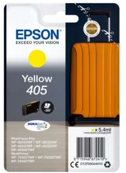 Epson 405 Yellow Cartouche Inkjet Marque Originale C13T05G44010