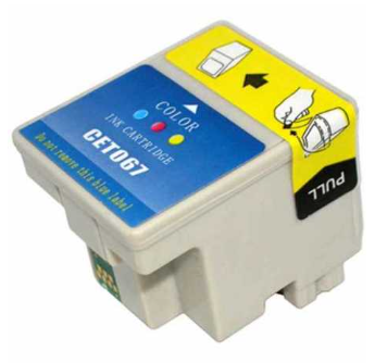 Epson T067 Tri-Couleurs Cartouche Inkjet Compatible PRO C13T06704010