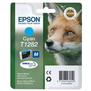 Epson T1282 Cyan Cartouche Inkjet Marque Originale C13T12824012