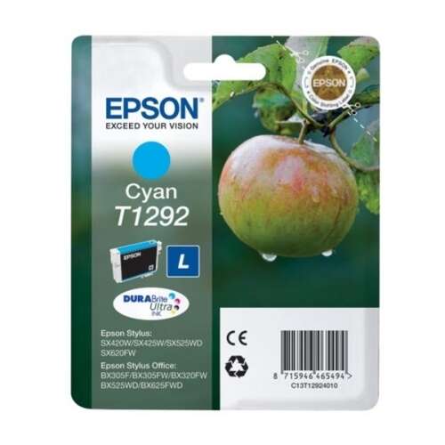 Epson T1292 Cyan Cartouche Inkjet Marque Originale C13T12924012