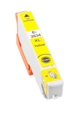 Epson T2634 T2614 (26XL) Yellow Cartouche Inkjet Compatible PRO C13T26344012 C13T26144012