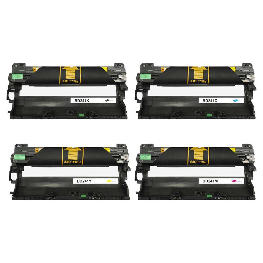 Brother DR241CL Tambour Imprimante Laser Pack 4 couleurs Compatible PRO