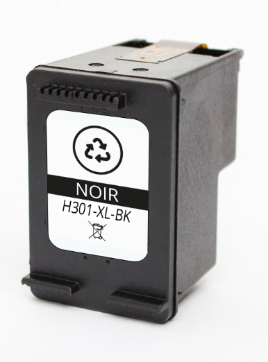 HP 301XL Noir Cartouche Inkjet Remanufacturé PRO Cartouche Inkjet CH563EE CH561EE