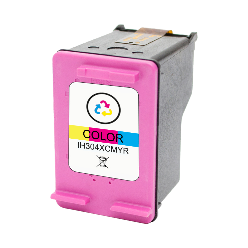 HP 304XL Tri-Couleurs Cartouche Inkjet Remanufacturé PRO Cartouche Inkjet N9K07AE N9K05AE