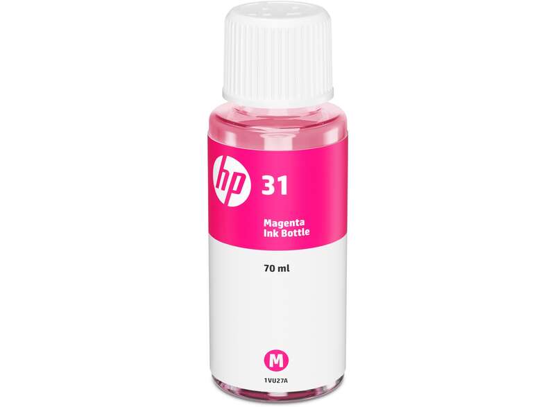 HP 31 Magenta Bouteille Inkjet Marque Originale 1VU27AE