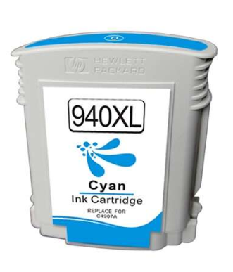HP 940XL Cyan Cartouche Inkjet Compatible PRO C4907AE