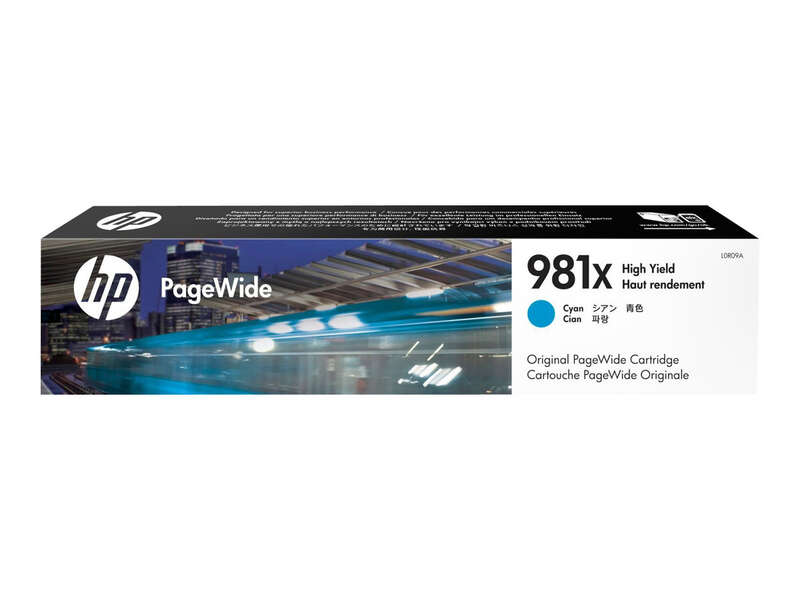 HP 981X Cyan Cartouche Inkjet Marque Originale L0R09A