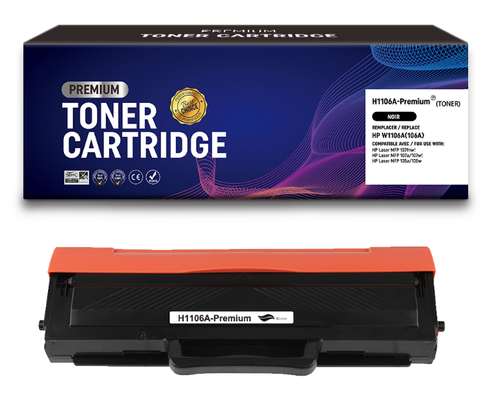 HP W1106A Noir toner Compatible EXCELLENCE 106A
