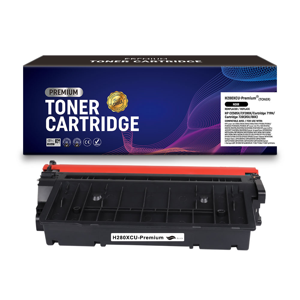 HP CE505X CF280X Noir toner Compatible EXCELLENCE 05X 80X
