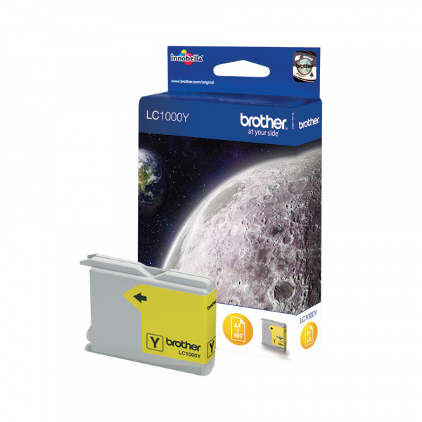 Brother LC1000 Cartouche Inkjet Yellow Marque Originale