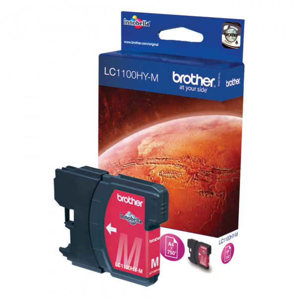 Brother LC1100XL Cartouche Inkjet Magenta Marque Originale