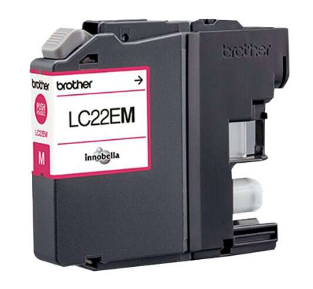 Brother LC22E Cartouche Inkjet Magenta Marque Originale 
