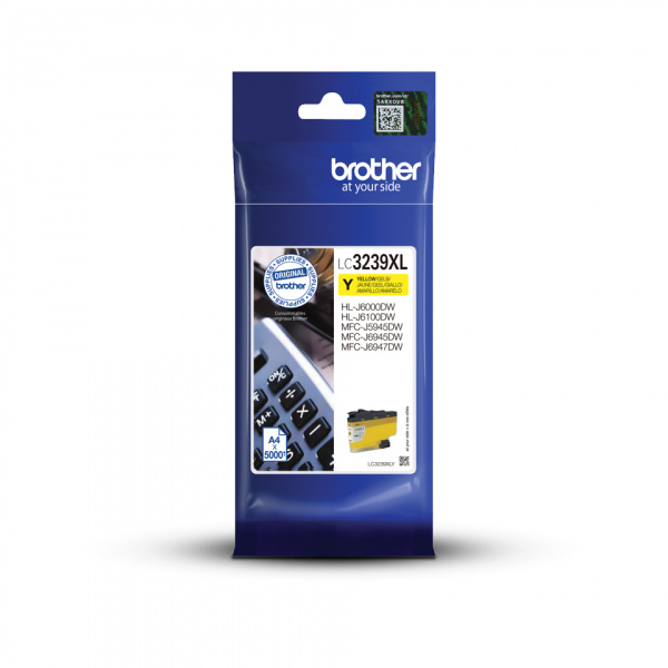 Brother LC3239XL Cartouche Inkjet Yellow Marque Originale 