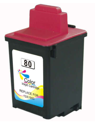 Lexmark 80 Cartouche Inkjet Tri-Couleurs  Compatible PRO 12A1980E