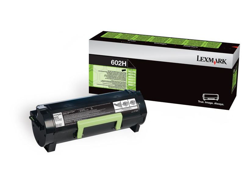 Lexmark 60F2H00 60F2H0E 602H Toner Noir Marque Originale