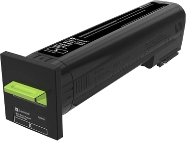 Lexmark 72K2XK0 72K2XKE Toner Noir Marque Originale