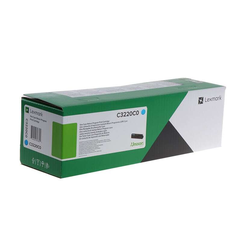 Lexmark C3220C0 Toner Cyan Marque Originale