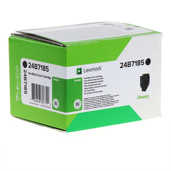 Lexmark 24B7185 Toner Noir Marque Originale