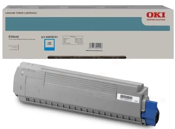 OKI 44059231 Cyan toner Marque Originale 