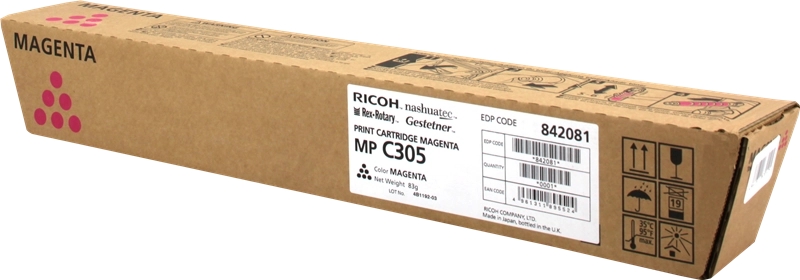 Ricoh 842081 841596 Magenta toner Marque Originale