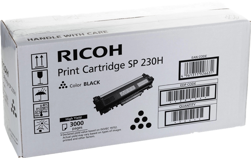 Ricoh SP230 Noir toner Marque Originale 408294 SP 230H