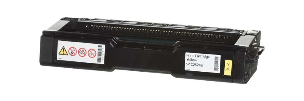 Ricoh Aficio SPC252 SPC262 Yellow toner Marque Originale 407719 SPC252HEY
