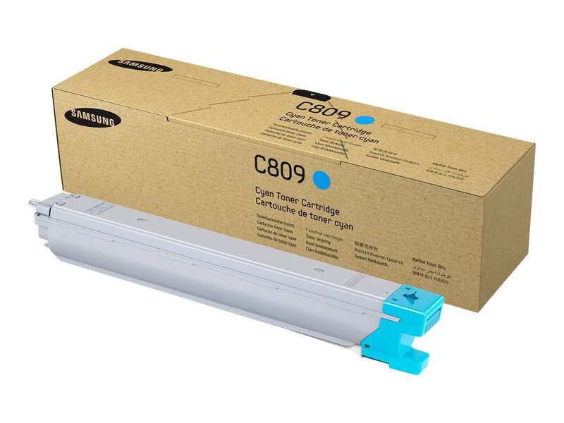 Samsung CLT-C809S Cyan toner Marque Originale SS567A