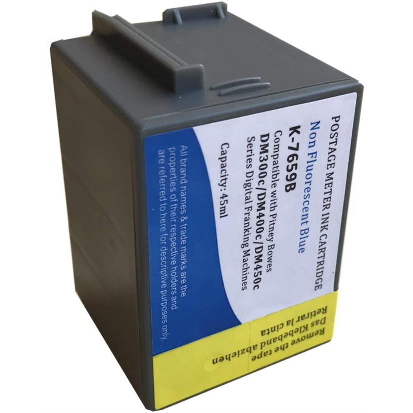 Pitney Bowes 765-9SB Cartouche Encre Bleue Compatible PRO  (timbre ML)