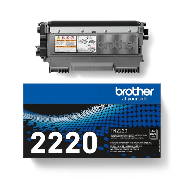 Brother TN2220 Noir toner Marque Originale