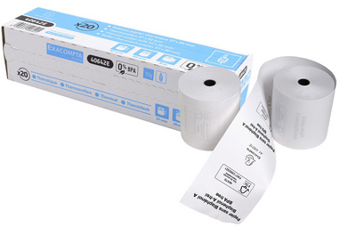 Bobine Papier ERC Thermique pour caisse 80x76 mm 43816E