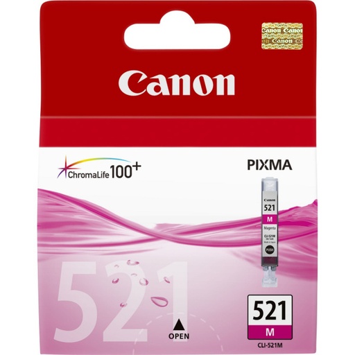 [CA-CLI521MG-MO] Canon CLI521 Cartouche Magenta Inkjet Marque Originale 2935B001