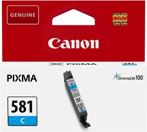 [CA-CLI581CY-MO] Canon CLI581 Cartouche Cyan Inkjet Marque Originale 2103C001