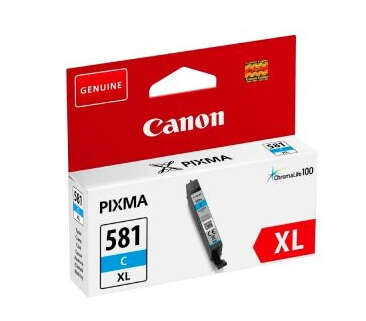 [CA-CLI581XLCY-MO] Canon CLI581XL Cartouche Cyan Inkjet Marque Originale 2049C001