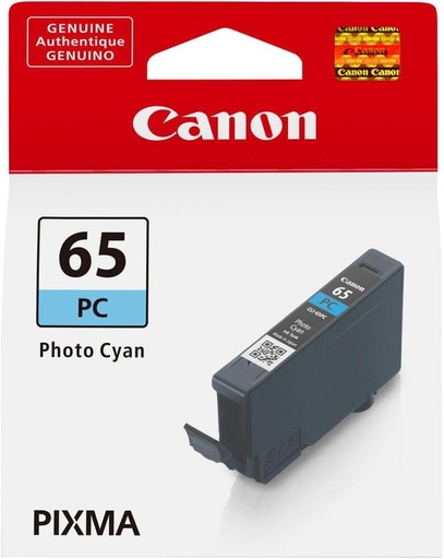 [CA-CLI65PHCY-MO] Canon CLI65 Cartouche Photo Cyan Inkjet Marque Originale 4220C001