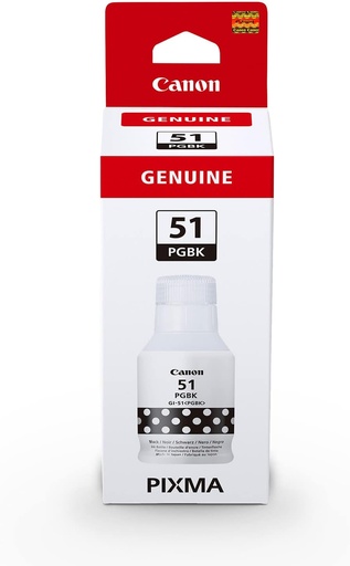 [CA-GI51BK-MO] Canon GI51 Flacon Noir Inkjet Marque Originale GI51PGBK 4529C001