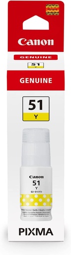 [CA-GI51YL-MO] Canon GI51 Flacon Yellow Inkjet Marque Originale GI51Y 4548C001