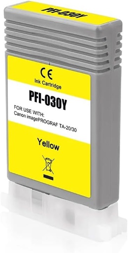 [CA-PFI030YL-MO] Canon PFI030 Cartouche Yellow Inkjet Marque Originale 3492C001