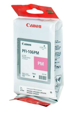 [CA-PFI106PHMG-MO] Canon PFI106 Cartouche Photo Magenta Inkjet Marque Originale PFI106MC 6626B001