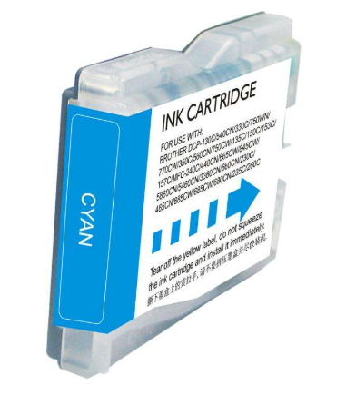 [BR-LC1000XLCY-CP] Brother LC1000XL LC970XL Cartouche Universelle Inkjet Cyan Compatible PRO 
